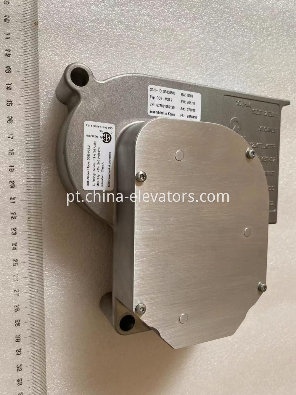 Schindler Door Motor 59350600